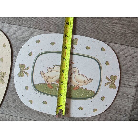Set Of 4 Gansegluck by Pfalzkeramik Vintage Duck Design Placemats - Picture 5 of 5
